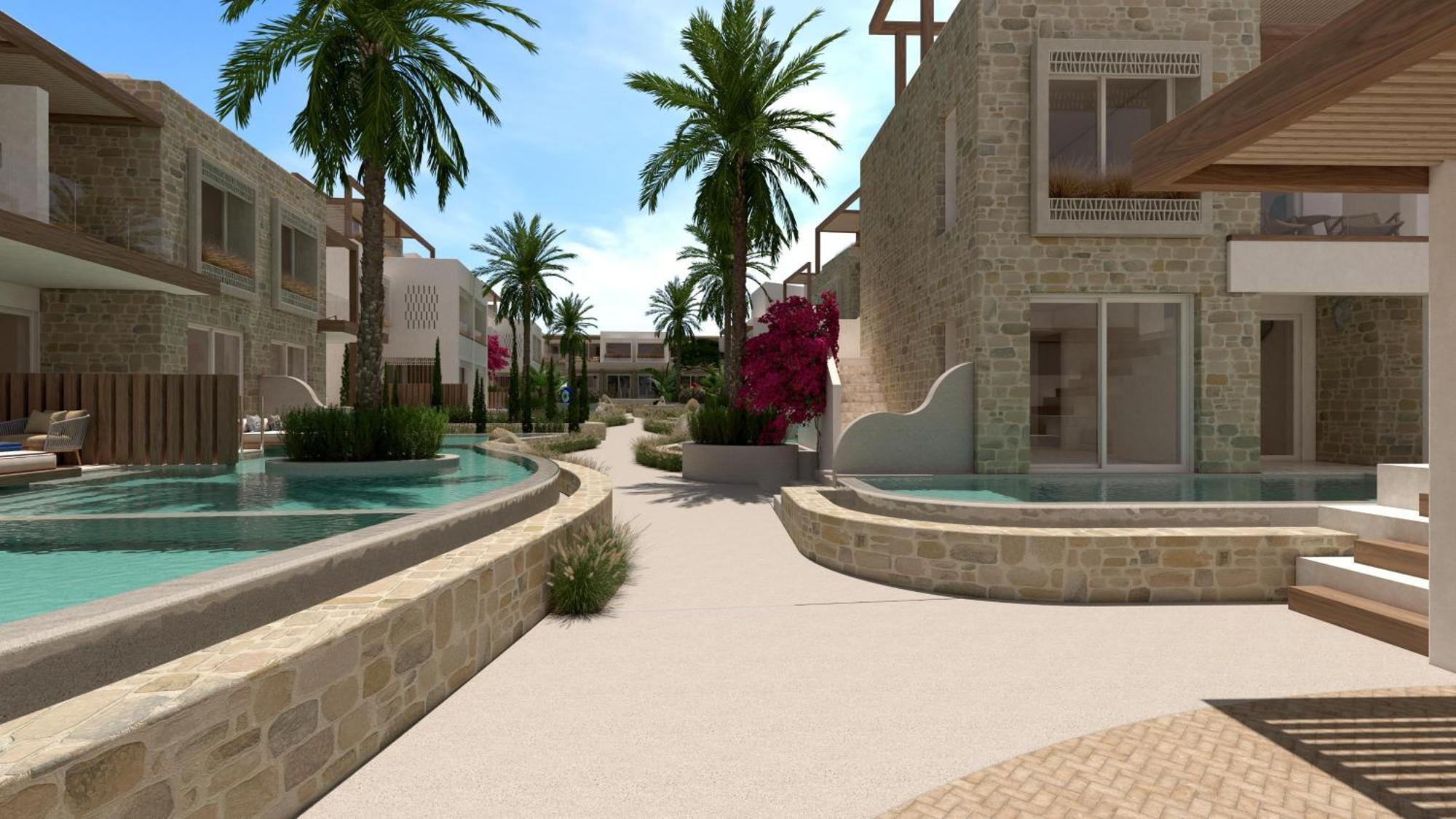 Uzenie All Suites Boutique Resort (Adults Only) Adelianos Kampos Eksteriør bilde