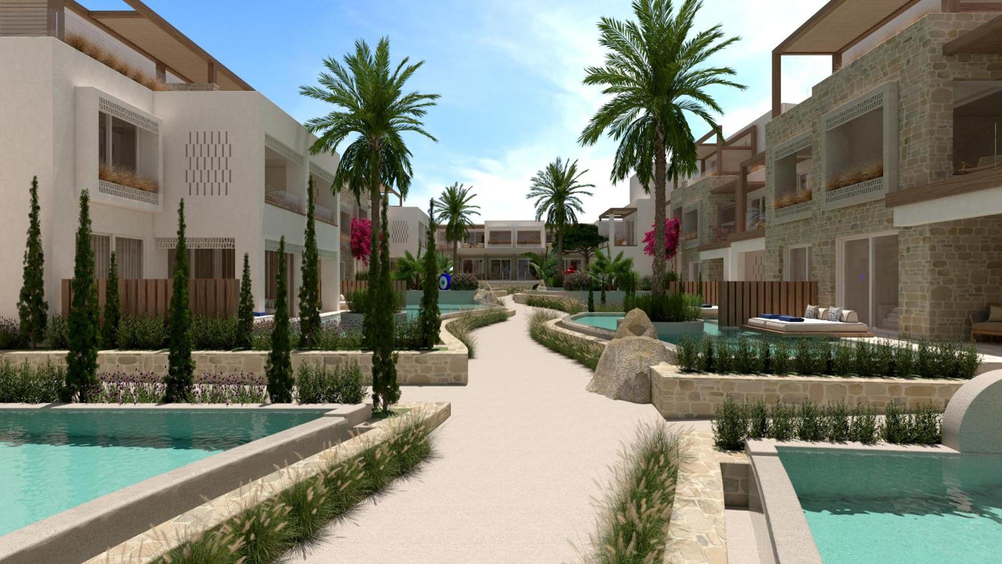 Uzenie All Suites Boutique Resort (Adults Only) Adelianos Kampos Eksteriør bilde