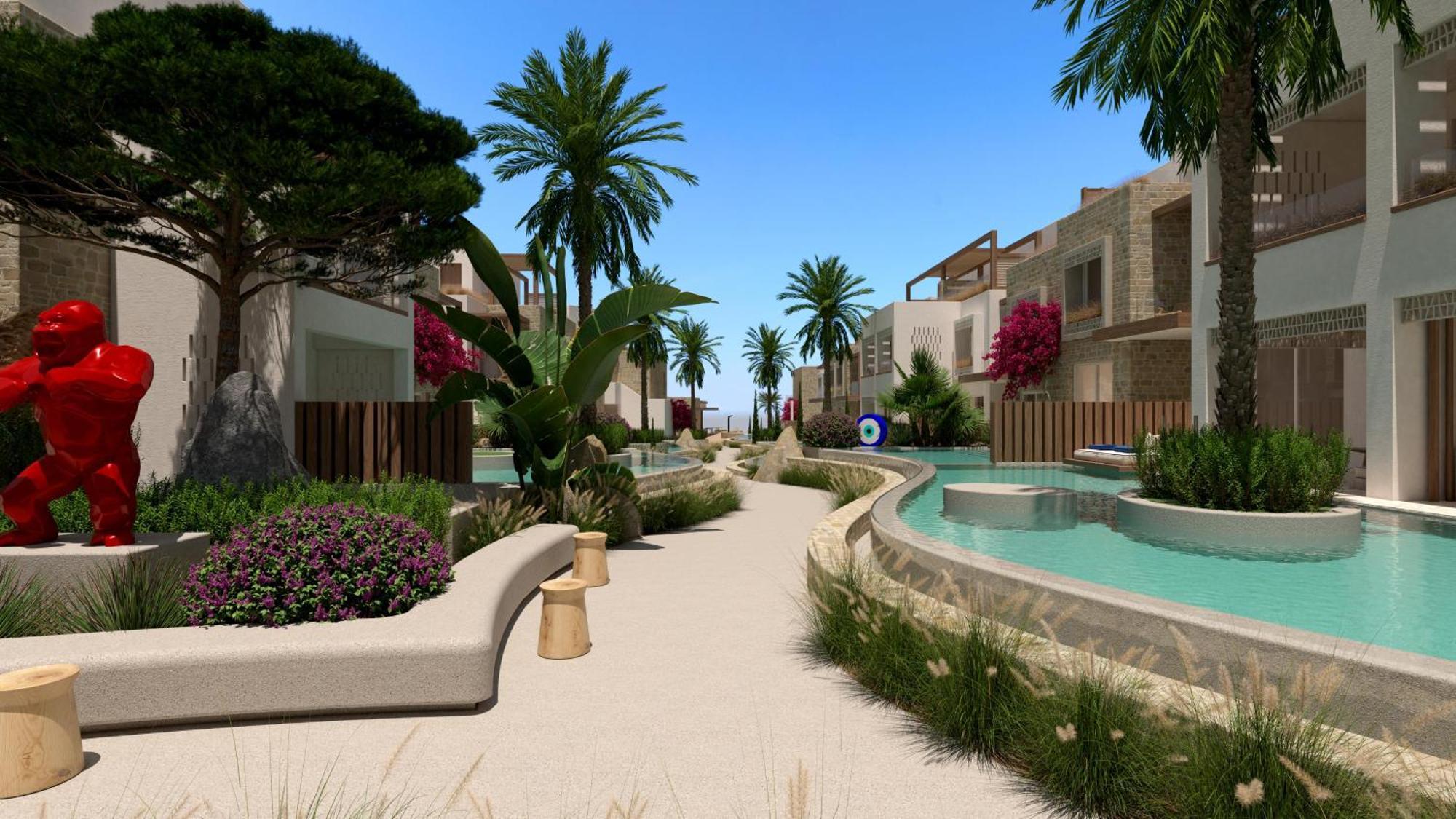 Uzenie All Suites Boutique Resort (Adults Only) Adelianos Kampos Eksteriør bilde