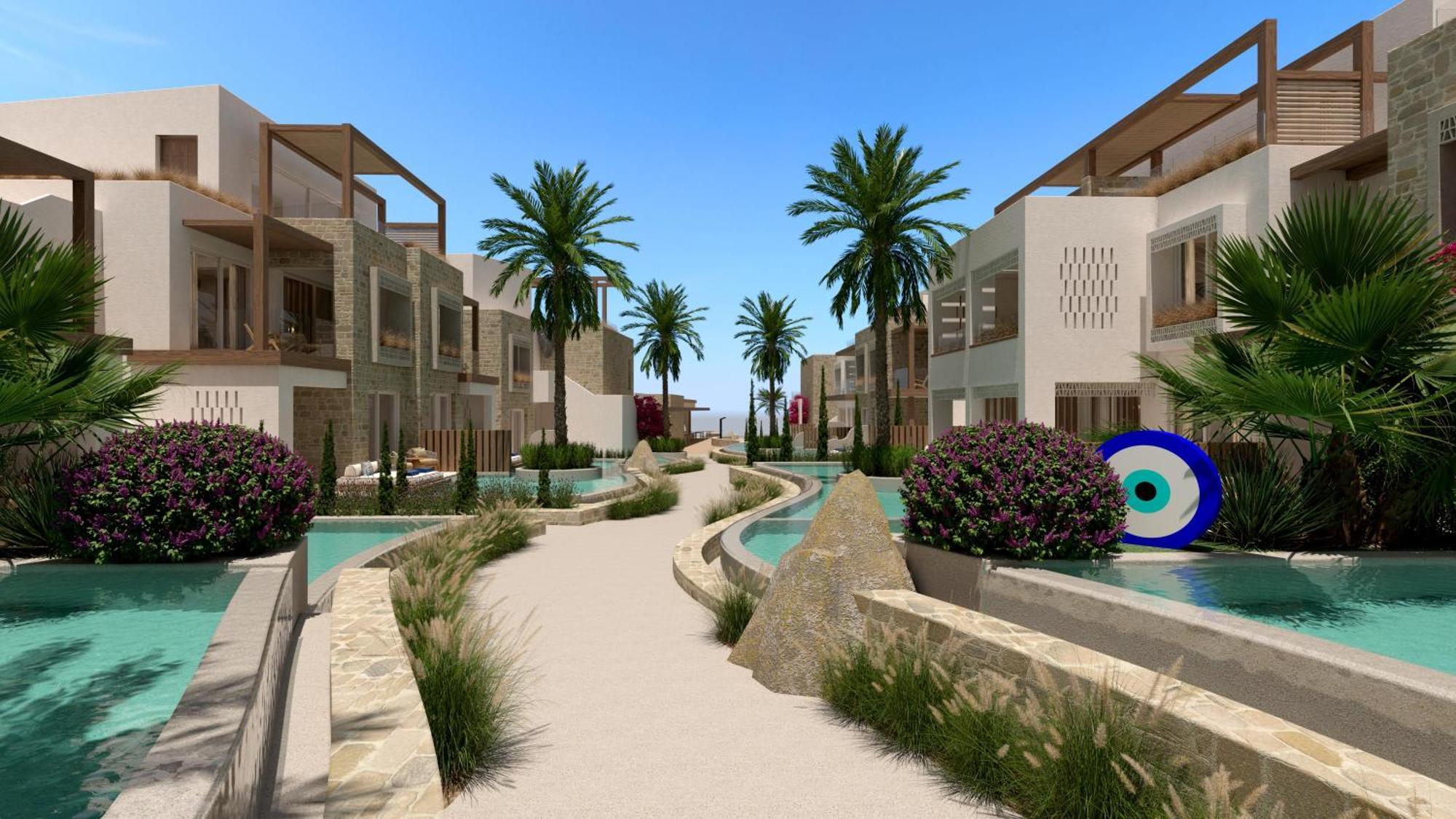 Uzenie All Suites Boutique Resort (Adults Only) Adelianos Kampos Eksteriør bilde