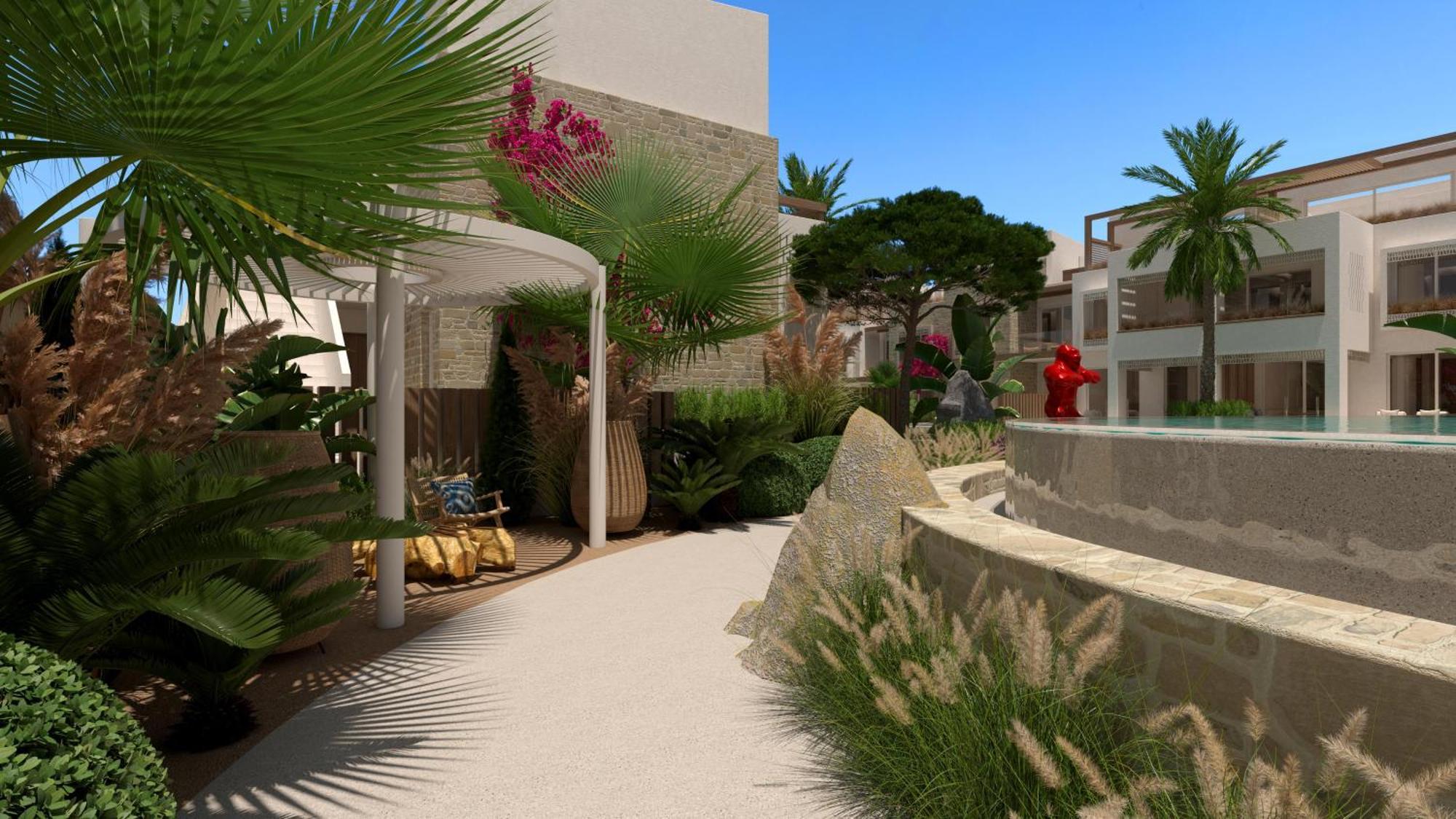Uzenie All Suites Boutique Resort (Adults Only) Adelianos Kampos Eksteriør bilde
