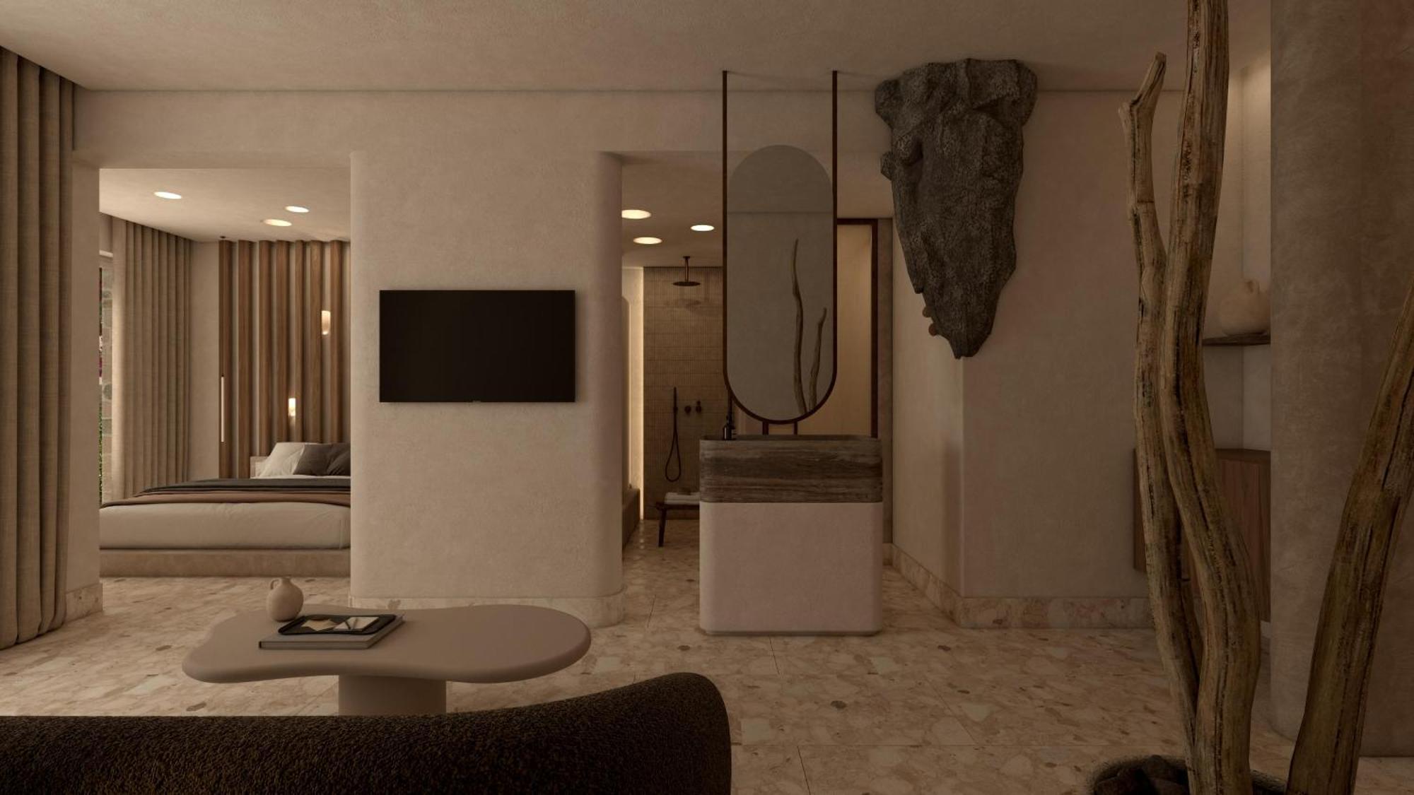 Uzenie All Suites Boutique Resort (Adults Only) Adelianos Kampos Eksteriør bilde