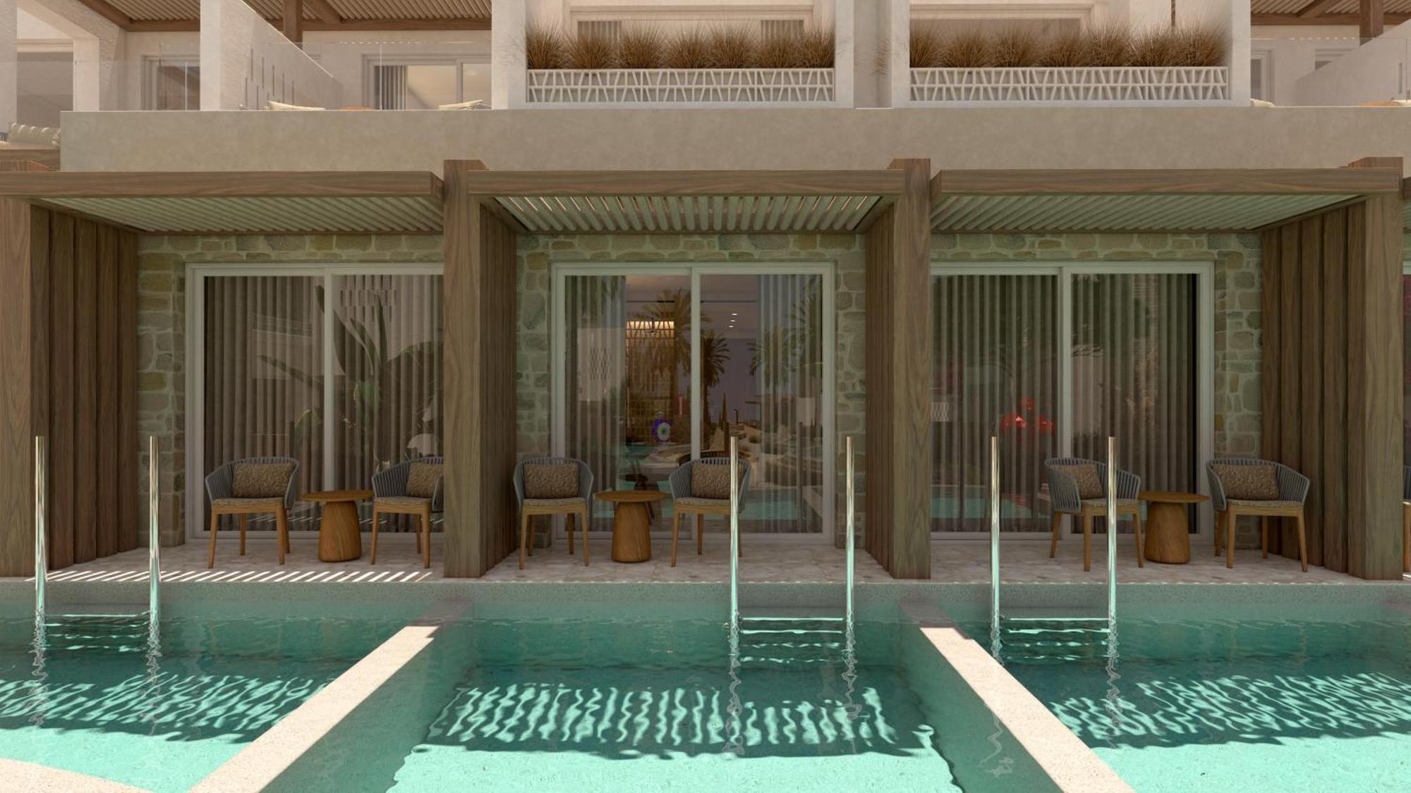 Uzenie All Suites Boutique Resort (Adults Only) Adelianos Kampos Eksteriør bilde